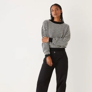 FRANK & OAK | Jacquard Sweater Black Like New